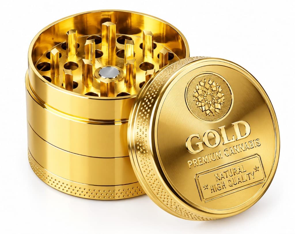 Grinder Metal Gold